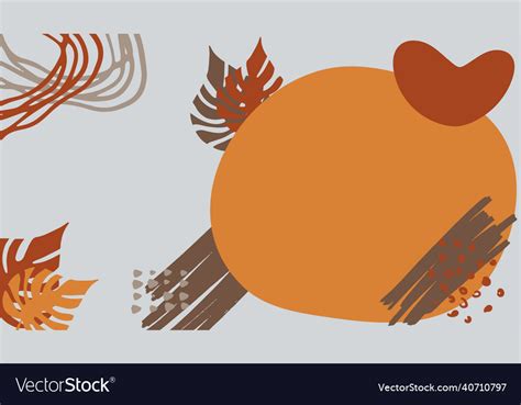 Abstract Nude Tan Pastel Beige Soft Pastel Vector Image