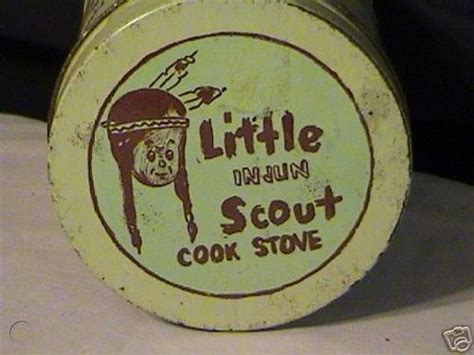 Vintage 1950s Little Injun Scout Cook Stove Indian Boy 22318013