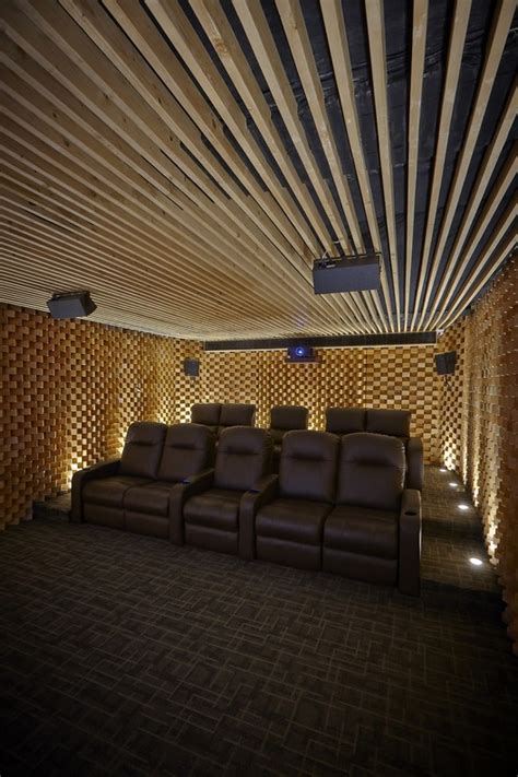 Home Theatre Studio Interior Sfurna Designs Archdaily