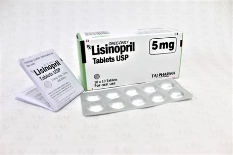 Lisinopril 5mg Tablets Usp Manufacturers Suppliers And Exporters India