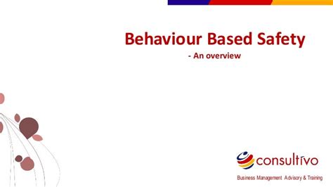 Behavior Based Safety Ppt