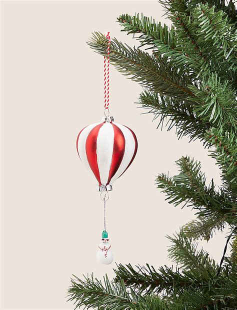 Buy Glass Hanging Hot Air Balloon Decoration At Marks Spencer