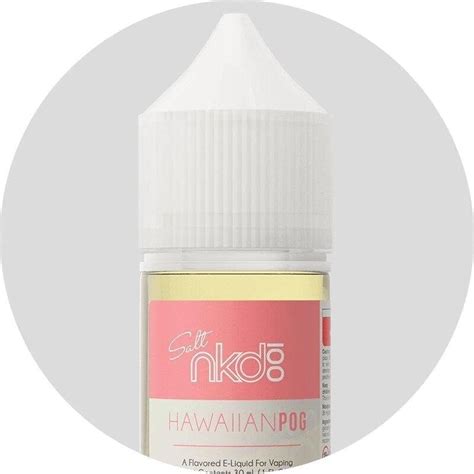 Naked 100 Hawaiian POG USA Salt Nic 30ml แท เนคดวนฮนเดรด