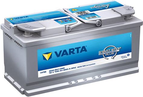 Amazon Fr Varta Silver Dynamic Agm H Batterie Voitures V Ah