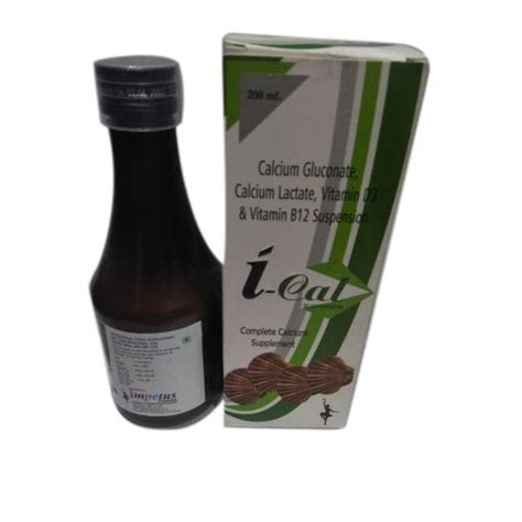 Calcium Gluconate Calcium Lactate Vitamins D And Vitamin B