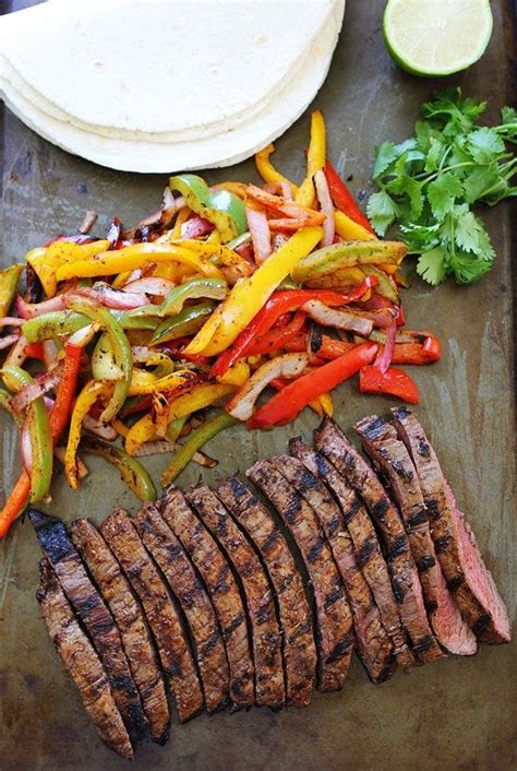 Steak Fajitas On The Grilll Two Peas Their Pod