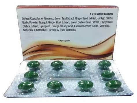 Green Tea Extract Softgel Capsules At ₹ 120box Green Tea Extract