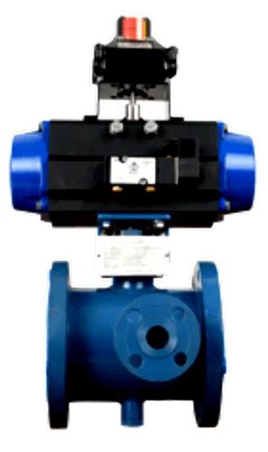 Material Cf Cf M Wcb Jacketed Ball Valve With Actuator Valve