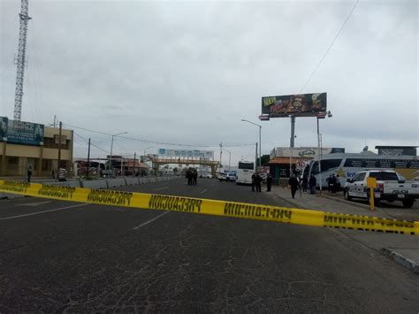 Muerto Y Herido Tras Balacera En La Central Camionera De Mexicali