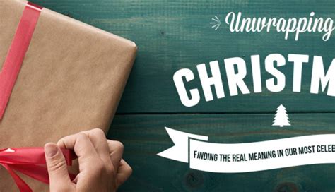 Unwrapping Christmas – Church Sermon Series Ideas