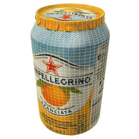 Softdrink San Pellegrino D Model Turbosquid