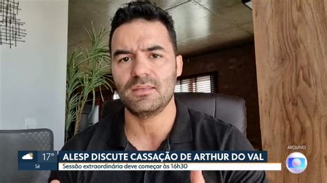 Alesp discute a cassação de Arthur do Val SP1 G1