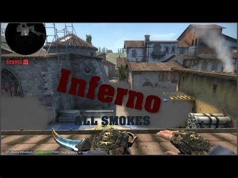 All Smokes You Need To Know To Play Inferno Cs Go Distrip Youtube