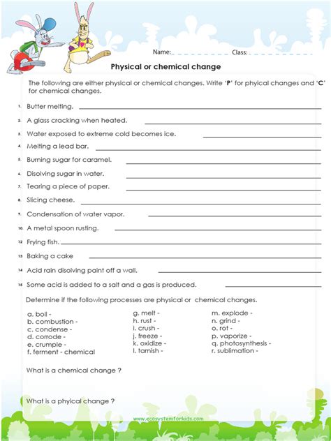 Physical or Chemical Change | PDF 