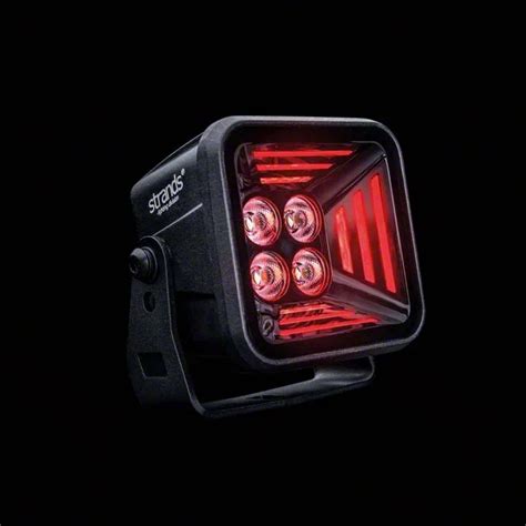 Strands Lighting Jeep Wrangler Dark Knight Fortex LED Light Red 809255