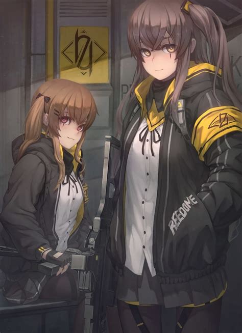 ArtStation - girls frontline - ump45 ump9