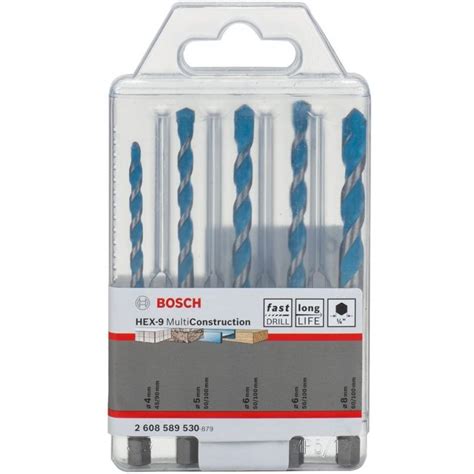 Bosch HEX 9 MultiConstruction Set De 5 Brocas PcComponentes