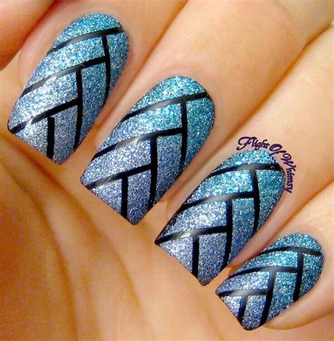 Pin By Miranda Petrak On Blue Nail Blue Nail Designs Pretty Nails