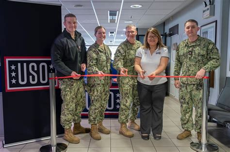 USO Opening At NSA Souda Bay Commander Navy Region Europe Africa