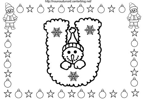 Coloriage Alphabet De Noel Gratuit A Imprimer Coloriagesinfo Images