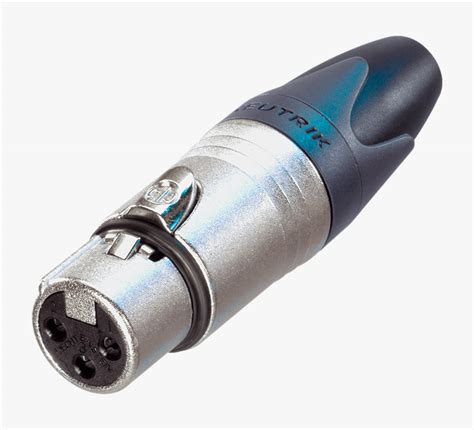 NEUTRIK NC3FXX XLR Female Cable Connector Nickel Shell Silver Plated