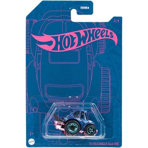 Hot Wheels Volkswagen Baja Bug Anivers Rio Anos Roxo E Rosa