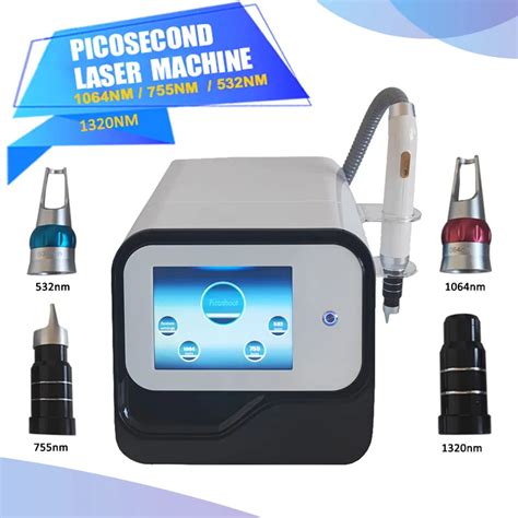 Nd Yag Picosecond Laser Machine For Tattoo Removal Pigment Spot Freckle