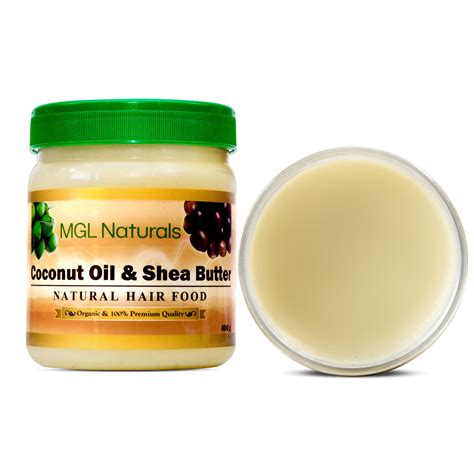 Mgl Naturals Coconut Oil And Shea Butter Hair Food Etsy