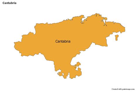 Mapas De Muestra Para Cantabria