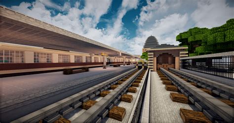 Train Station Minecraft Map