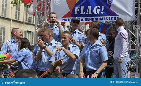 The Gay Pride Paris France Editorial Stock Photo Image Of Recreation Vehicle