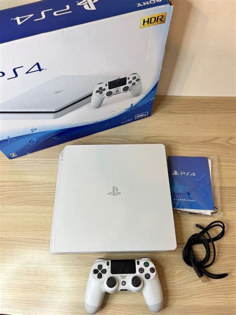 Yahooオークション Playstation4 グレイシャー・ホワイト 500gb Cu