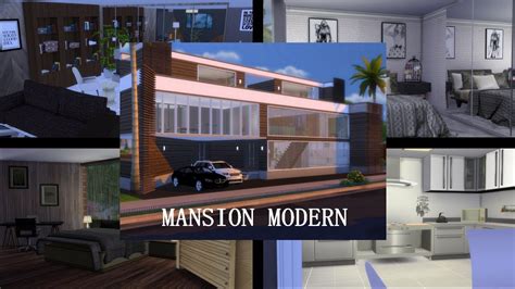 Como Construir Uma MansÃo Moderna Speed Build The Sims 4 Youtube