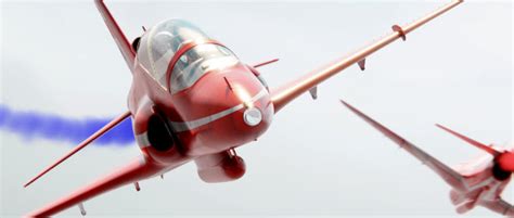 Hawk T1 - Red Arrows - BlenderNation