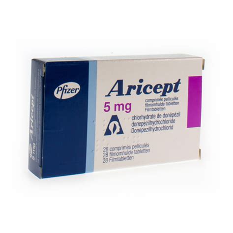 ARICEPT 5 MG FILMOMH TABL 28 X 5 MG Apotheek Puttemans