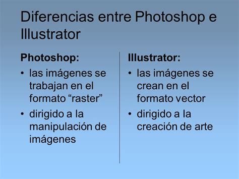 Similitudes Y Diferencias Entre Adobe Illustrator Y Adobe Photoshop