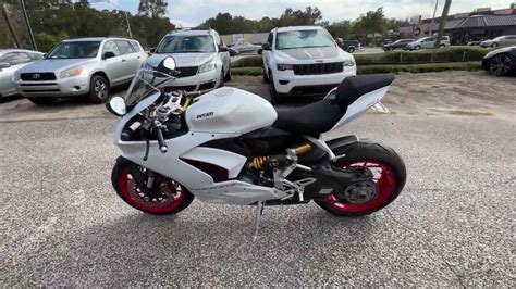 Ducati Panigale V White Rosso Livery Youtube