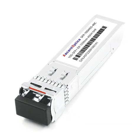 10g Sfp Er 1550nm 40km Transceiver Ascentoptics