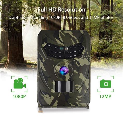 P Hunting Tracking Camera Mp Camera Trap Pcs Ir Lights Night