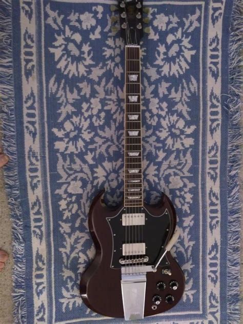 Angus Young Signature Acdc Gibson Sg Guitar 1913457863