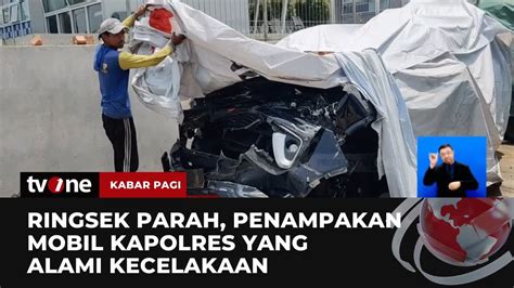 Mobil Kapolres Boyolali Kecelakaan Di Tol Batang Sopir Dan Ajudan