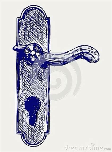 opening door drawing 3