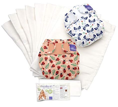 Bambino Mio Mioduo Cloth Diaper Set Bugs Life A Size 2 21lbs