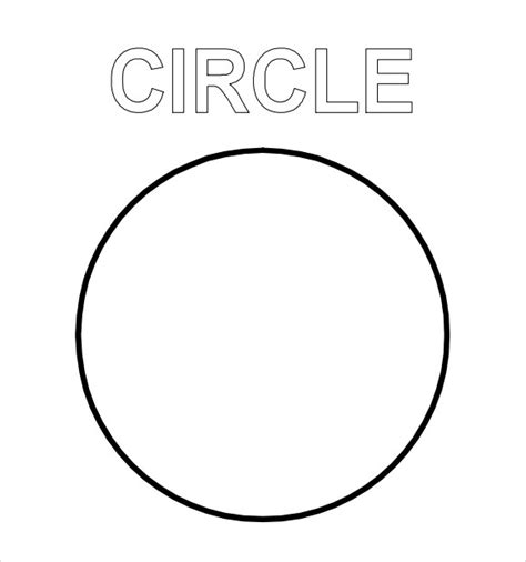 Circle Template SVG