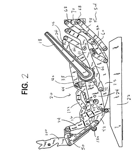 Simple Recliner Mechanism Diagram