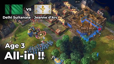 AoE4 Sultan Ascend Delhi Vs Jeanne D Arc I Ve Tried Not To Feed