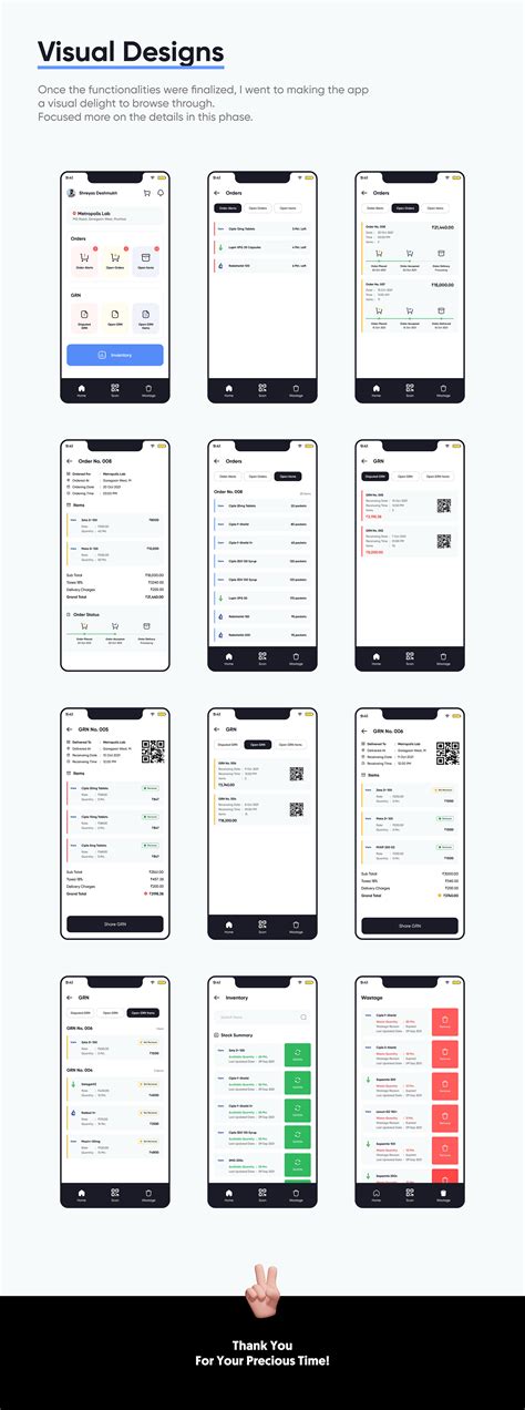 Inventory Management App UI UX (4) | Images :: Behance