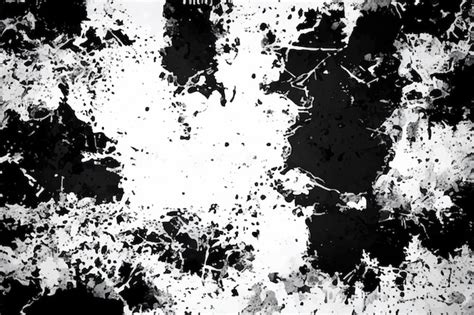 Grunge En Blanco Y Negro Abstracto Fondo Con Textura Sucia L Neas De