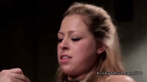 Blonde Gets Anal Sex Slave Training