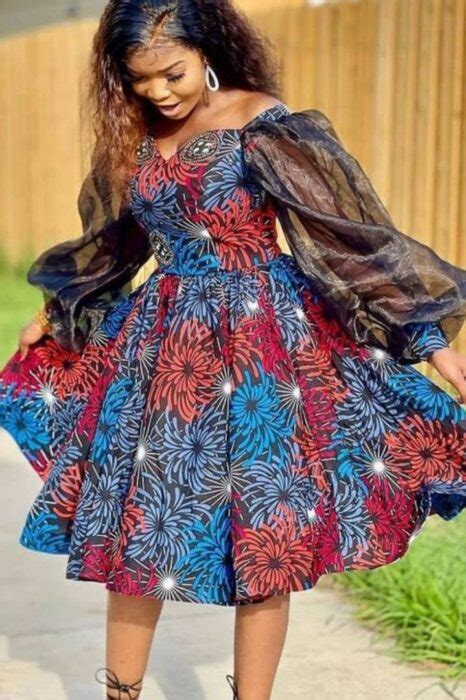 40 Fascinating Ankara Short Gown Dress Styles For A Stylish And